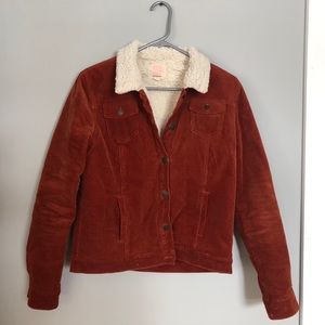 Rust corduroy Jacket